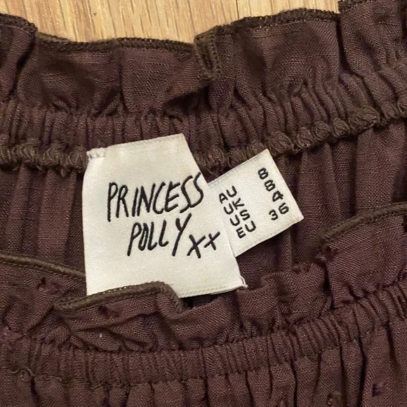 Princess Polly The Love Galore Romper Brown - Picture 2 of 4